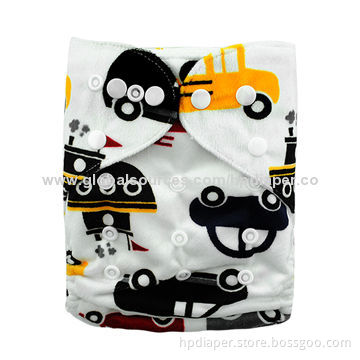 Babies' Products Manufacturer Minky Cloth Diaper, Waterproof TPU